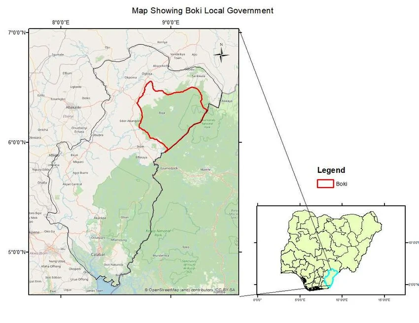 Boki Local Government Area — Official Map